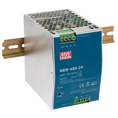 Mean Well NDR-480-24 MW LPF industrial component reference
