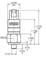 Hydac 1296967 industrial component reference