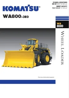 Komatsu WA 800-3