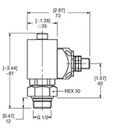 Hydac 1265321 industrial component reference
