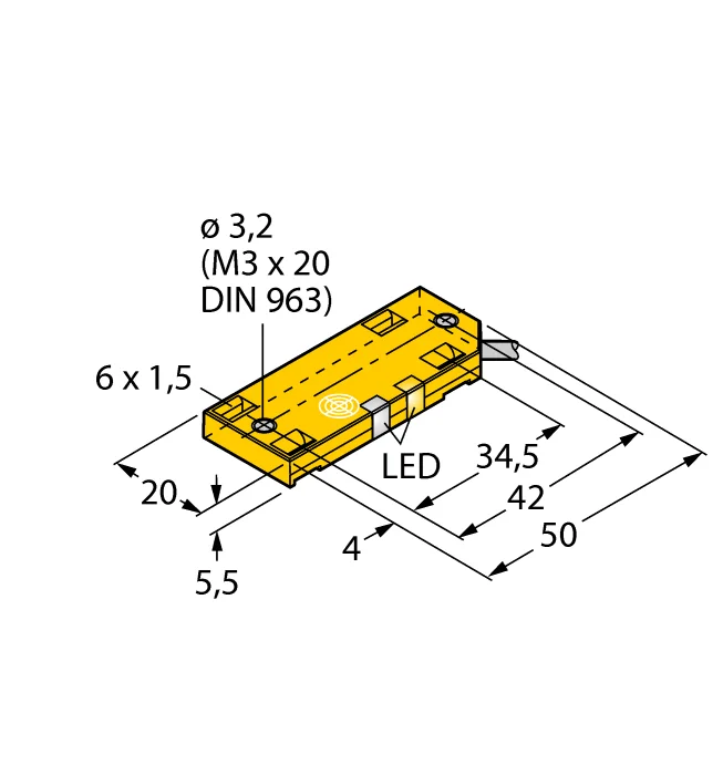 Turck BC10-QF5,5-RP6X2
