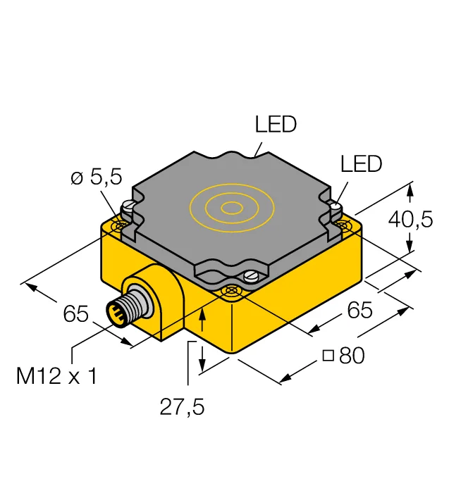 Turck Bi40 Cp80 Vp4x2