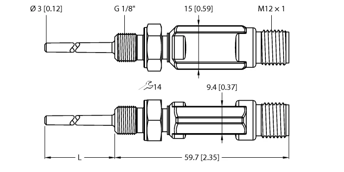 Turck TTM-103A-G1/8-LIUPN-H1140-L024
